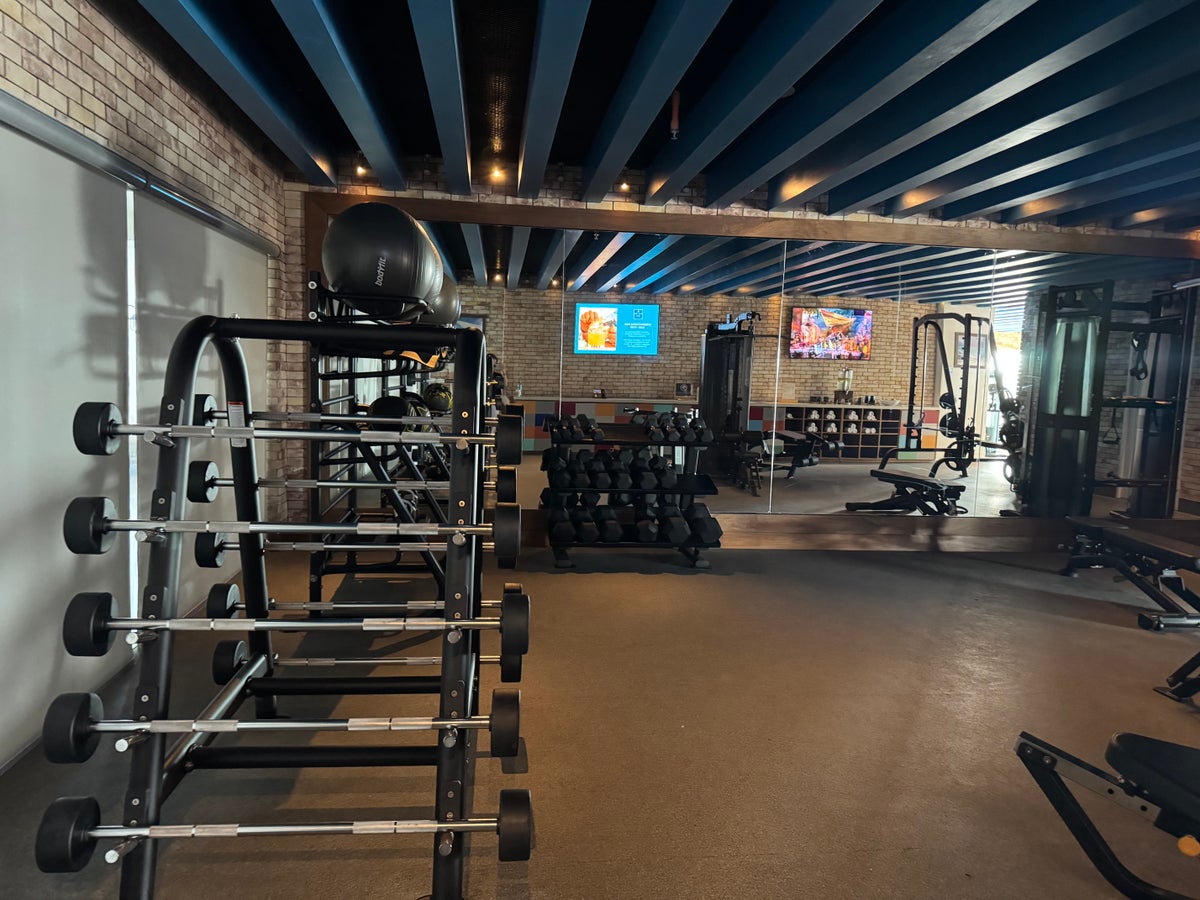 Margaritaville Island Reserve Riviera Maya Gym Weights