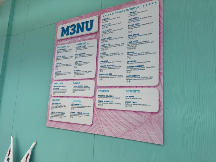 Margaritaville Island Reserve Riviera Maya License to Chill Menu