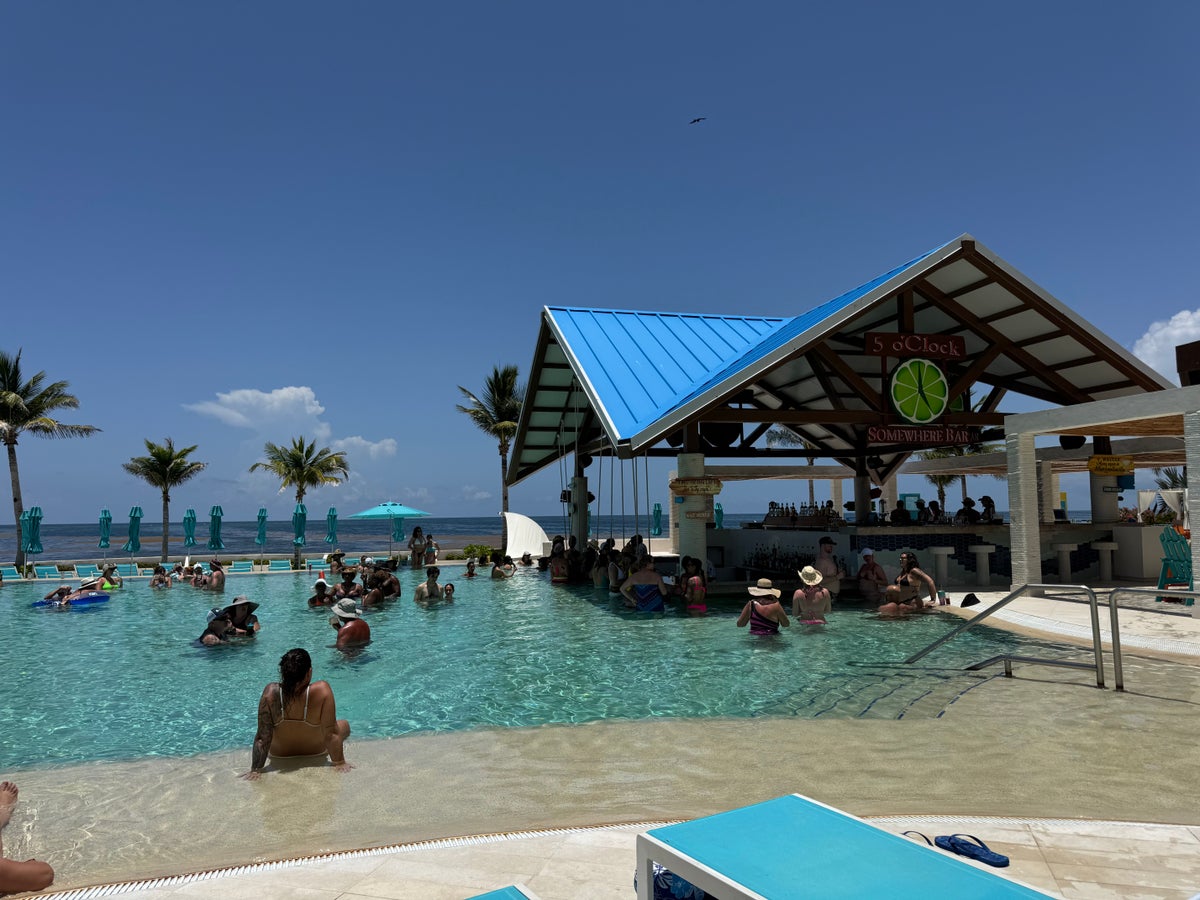 Margaritaville Island Reserve Riviera Maya Main Pool During the Day
