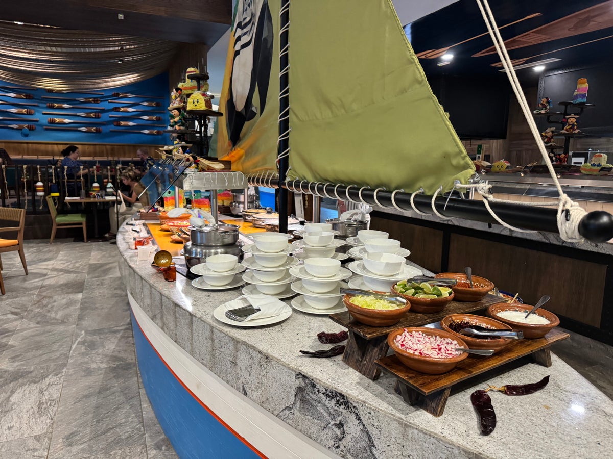 Margaritaville Island Reserve Riviera Maya Mexican Food Main Buffet
