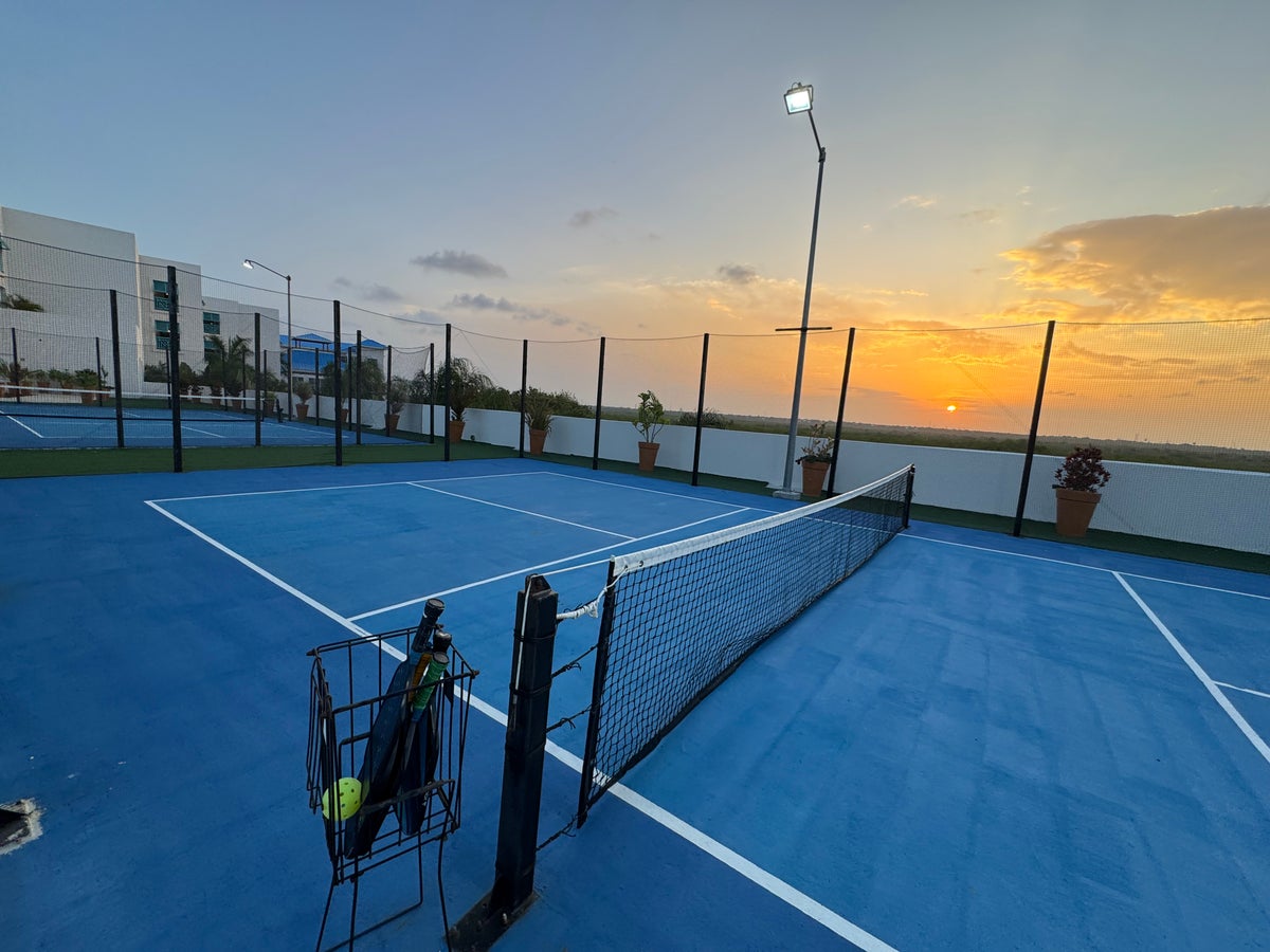 Margaritaville Island Reserve Riviera Maya Pickleball Court