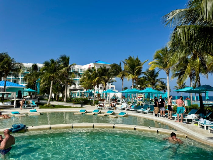 Margaritaville Island Reserve Riviera Maya Pool Loungers