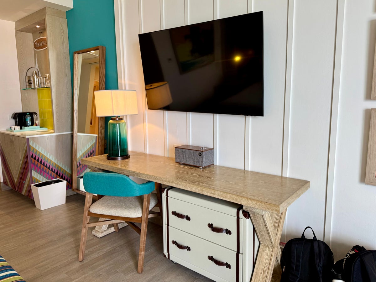Margaritaville Island Reserve Riviera Maya TV Desk Area