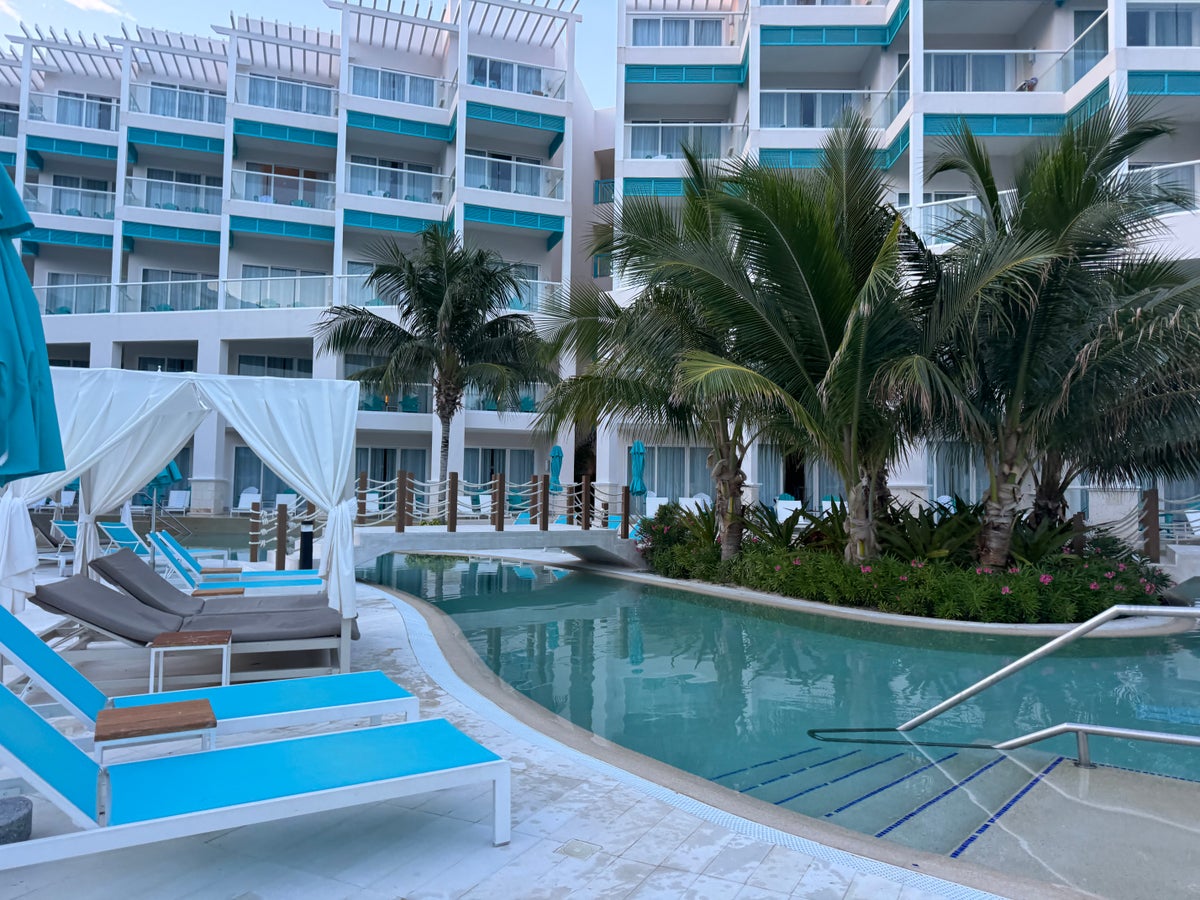 Margaritaville Island Reserve Riviera Maya Third Pool quiet