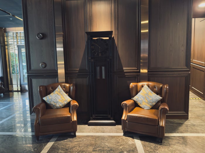 Metropolis Suites Bangkok lobby seating Metropolis Suites Bangkok lobby seating