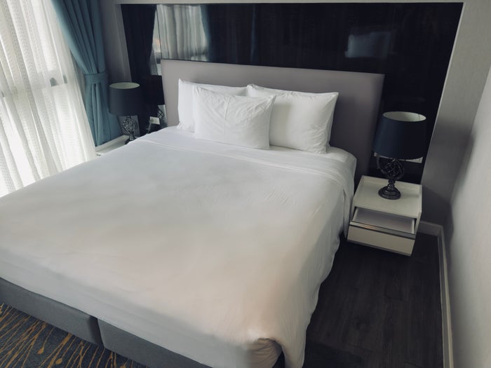 Metropolis Suites Bangkok room bed Metropolis Suites Bangkok room bed