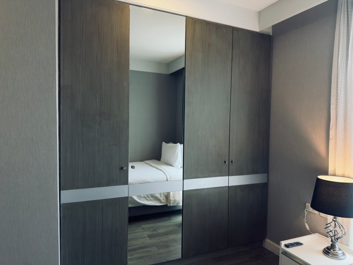 Metropolis Suites Bangkok room closet Metropolis Suites Bangkok room closet