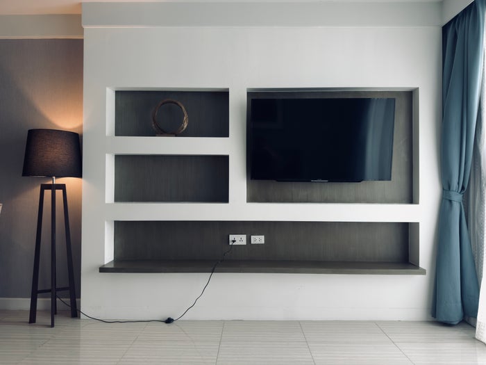 Metropolis Suites Bangkok room living room tv Metropolis Suites Bangkok room living room tv