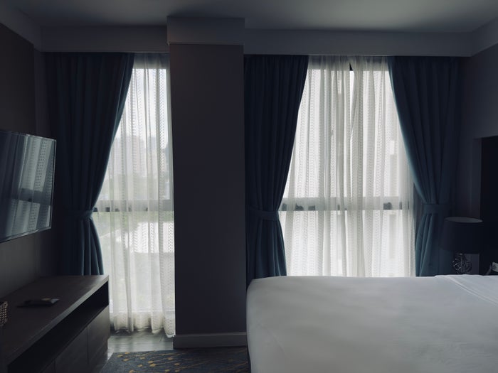 Metropolis Suites Bangkok room window Metropolis Suites Bangkok room window