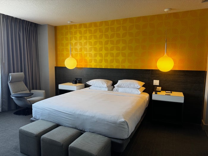 Regency Suite bedroom at Hyatt Regency LAX