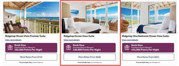 Ridgetop Ocean View Suite Pricing Ridgetop Ocean View Suite Pricing