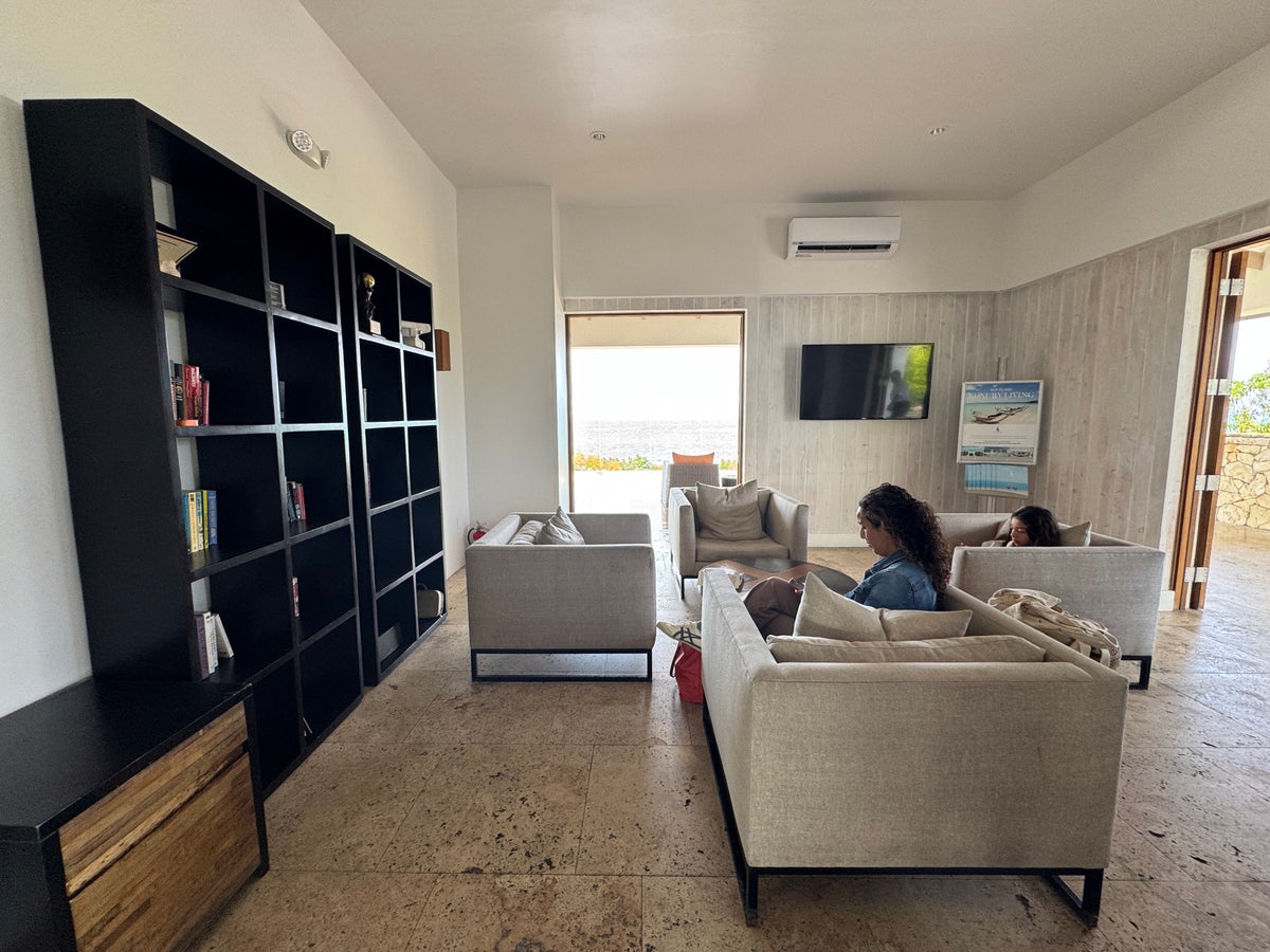 Sailrock South Caicos Check in Waiting Area