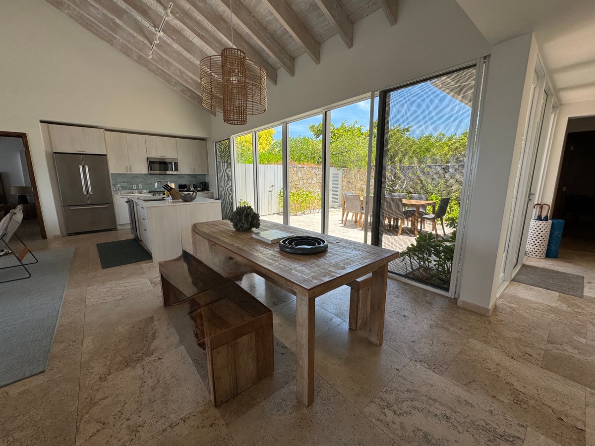 Sailrock South Caicos Kitchen and Table