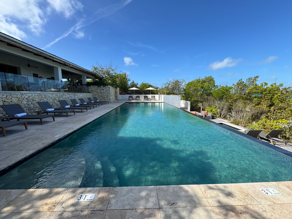 Sailrock South Caicos Main Resort Pool Angle