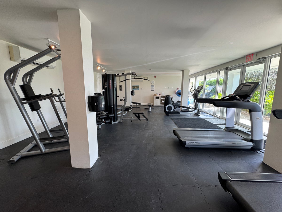 Sailrock South Caicos gym equipment