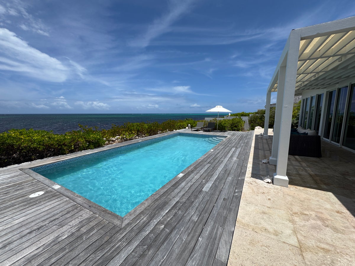 Sailrock South Caicos villa private pool