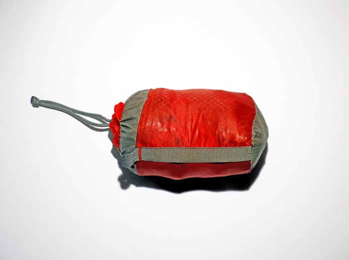 Sat to Summit Ultra Sil backpack folded