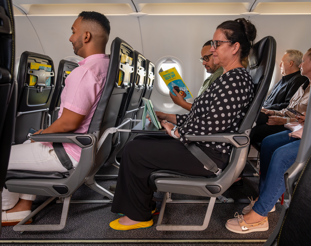 Spirit Premium Economy Legroom