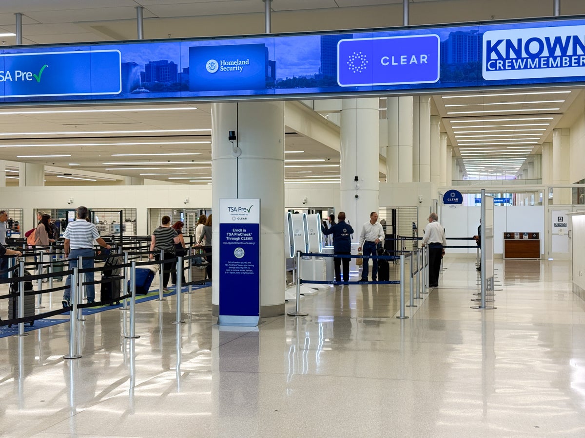 TSA PreCheck Clear Orlando Airport MCO Image Credit Chris Hassan 2