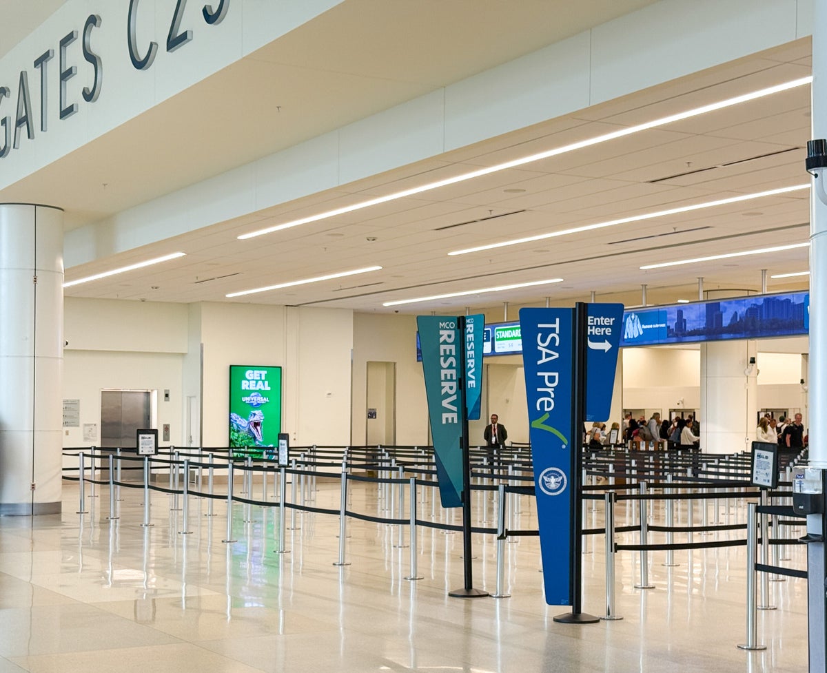 TSA PreCheck security Orlando Airport MCO Image Credit Chris Hassan 3