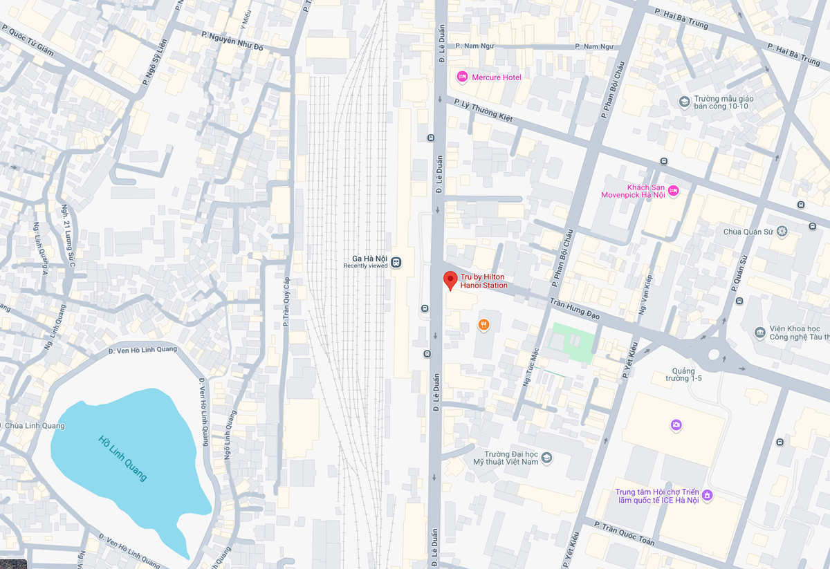 Tru by Hilton Hanoi Station Google Maps
