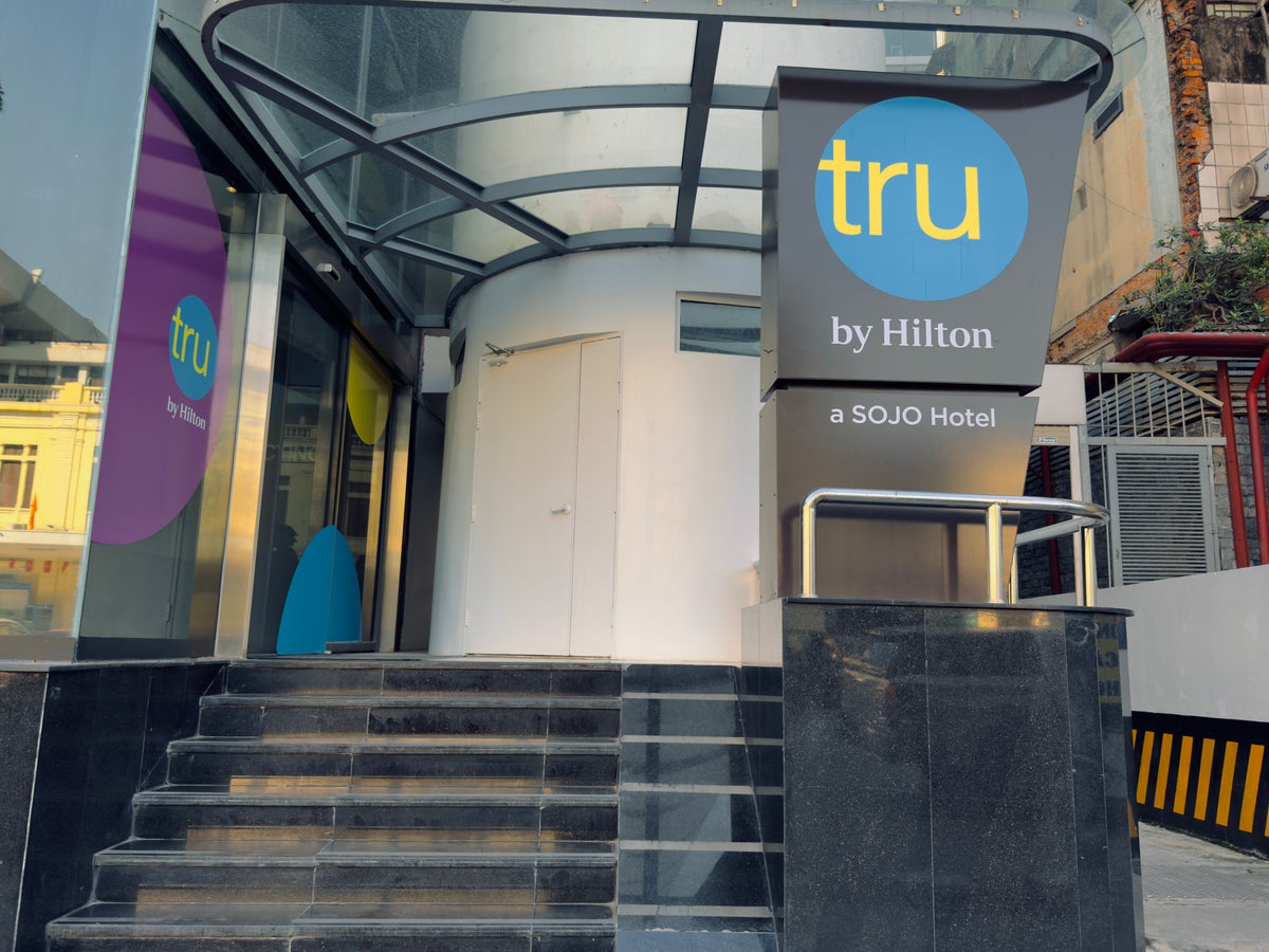 Tru by Hilton Hanoi Station exterior sign