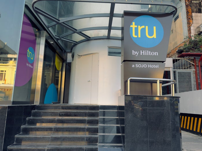 Tru by Hilton Hanoi Station exterior sign