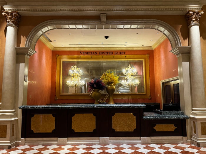 Venetian Las Vegas Invited Guest check in Venetian Las Vegas Invited Guest check in