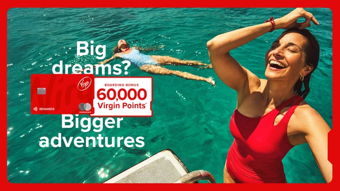 Virgin Mastercard Boarding Bonus 60k offer Virgin Mastercard Boarding Bonus 60k offer
