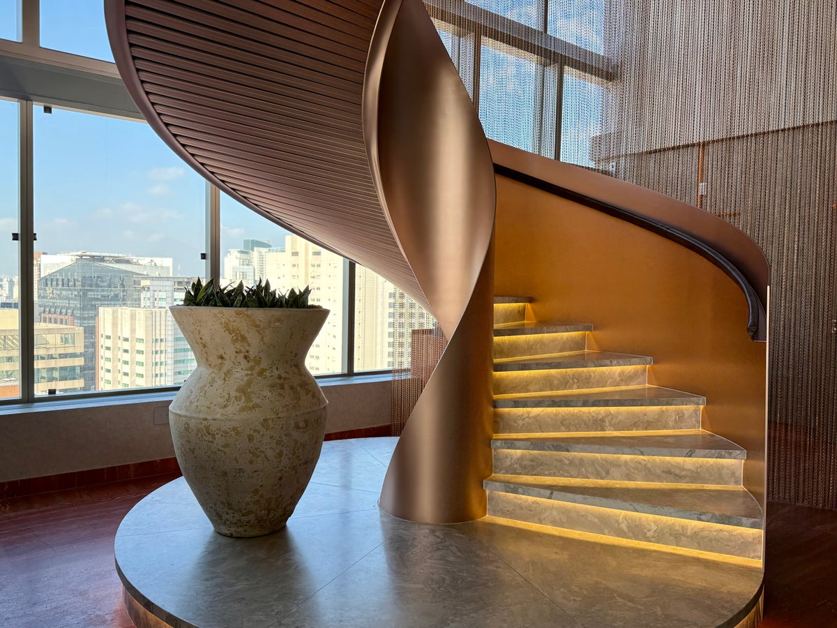 W Sao Paulo spiral staircase