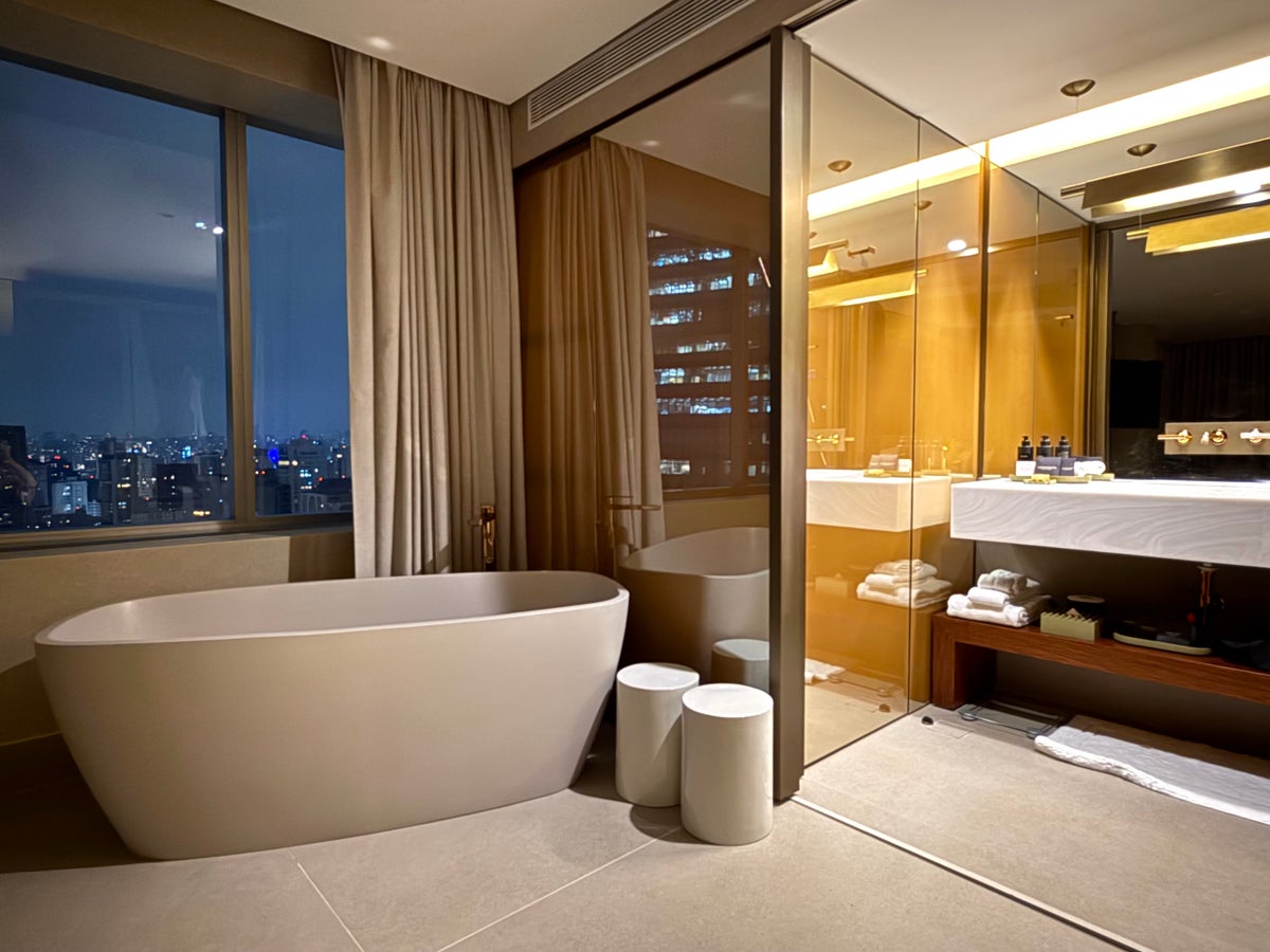 W Sao Paulo tub and bathroom