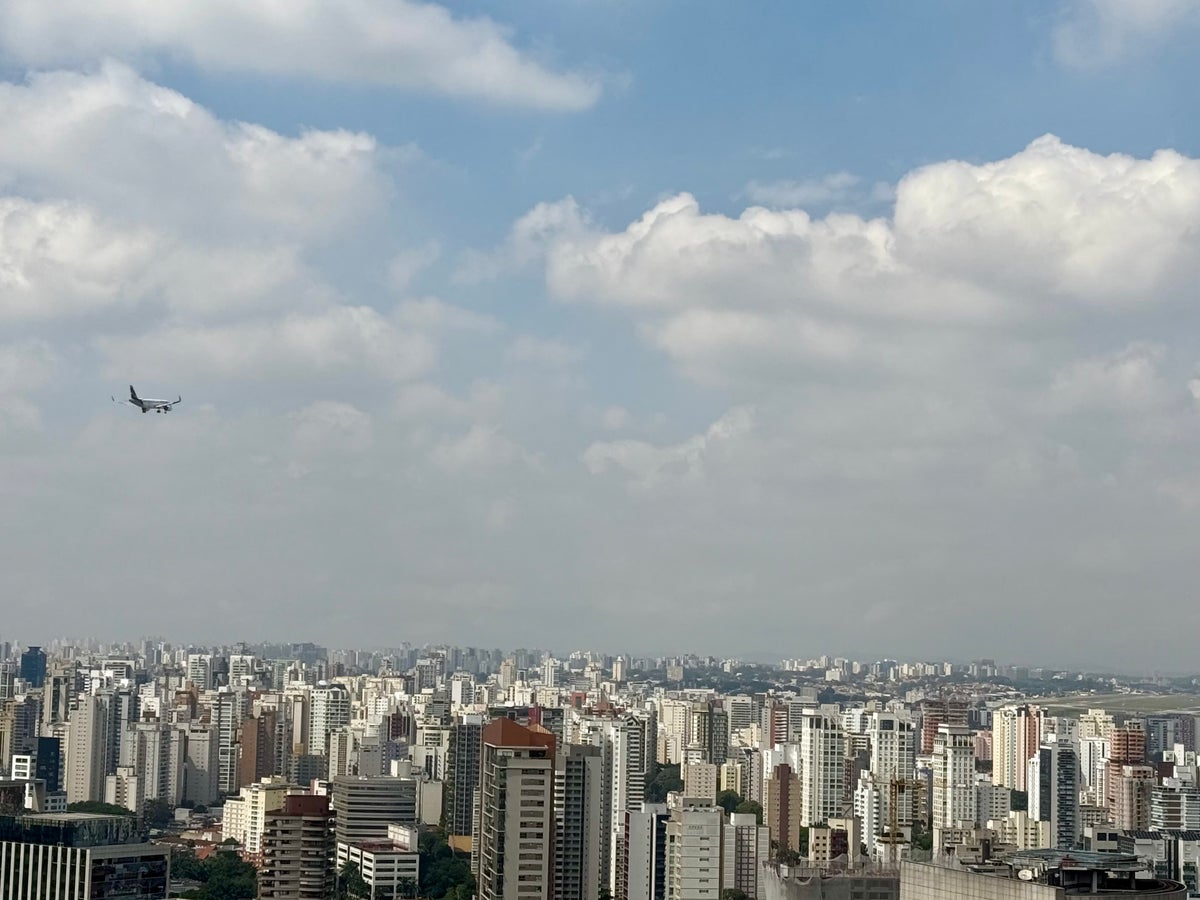 W Sao Paulo view from the pool