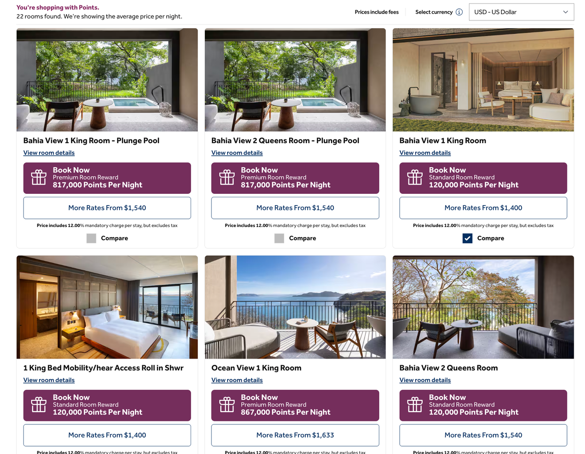 Waldorf Astoria Costa Rica Award Nights