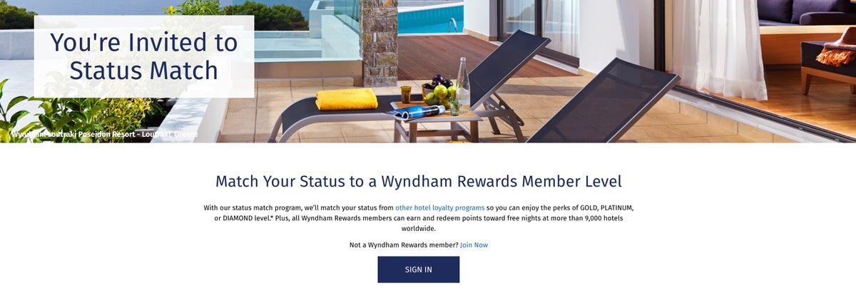 Wyndham status match 2025