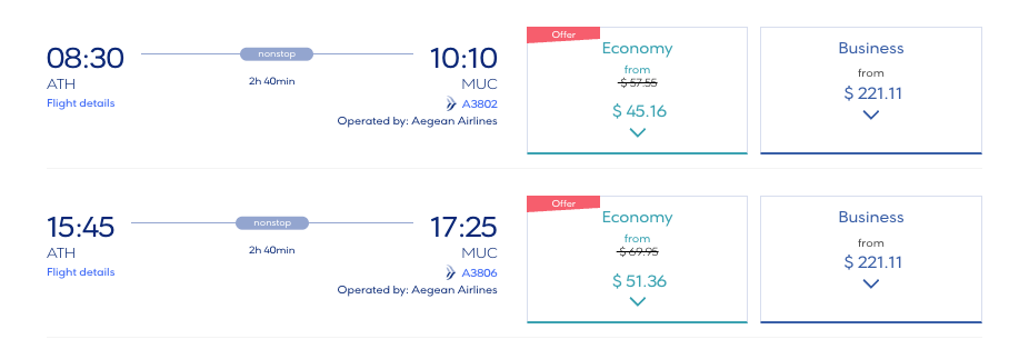 Aegean sale Europe