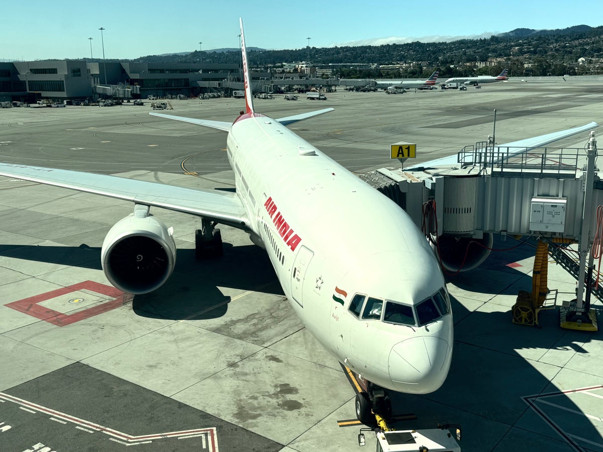 Air India Boeing 777 at San Francisco SFO