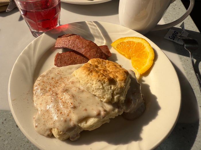 Alaska Railroad Breakfast