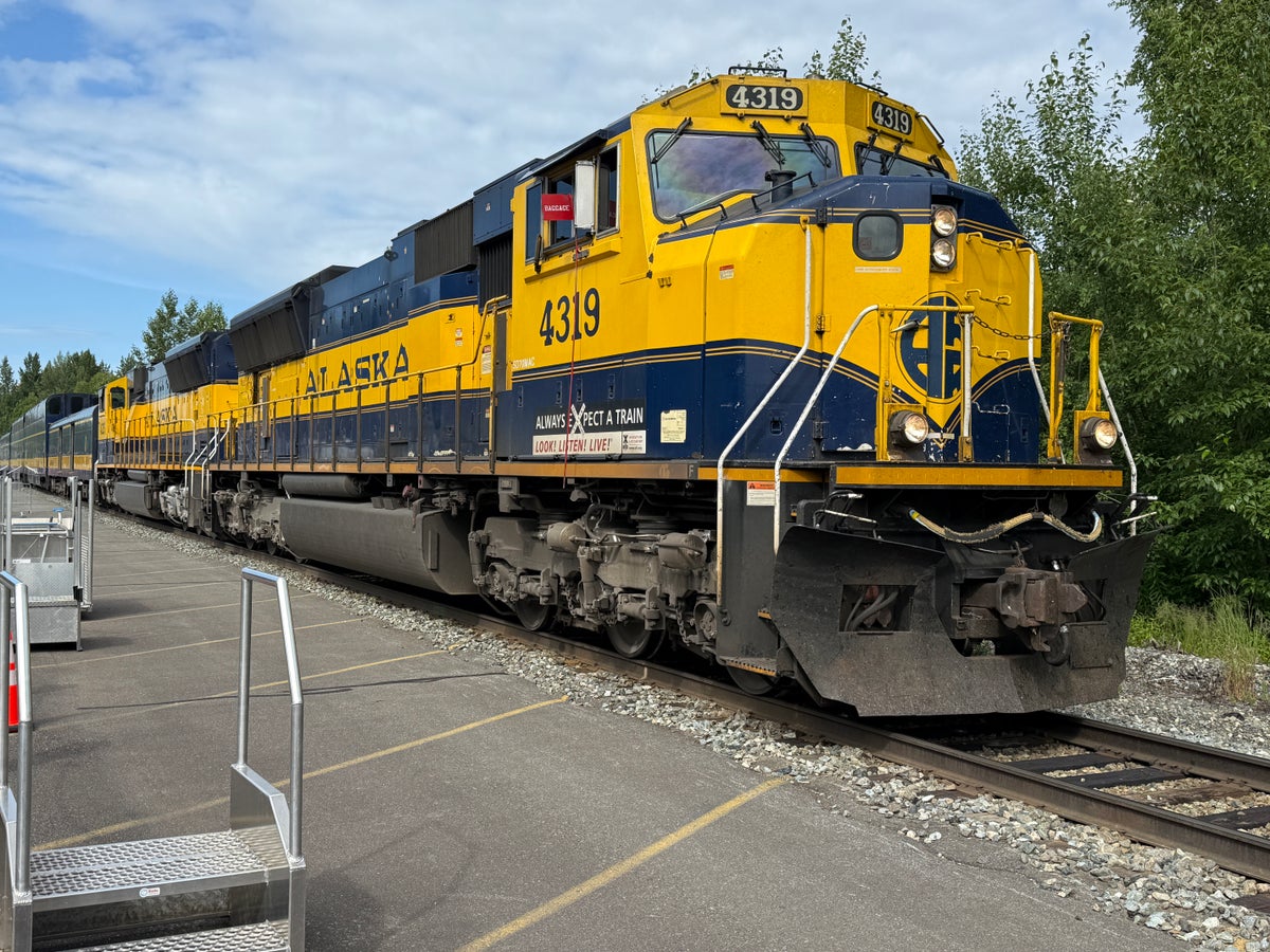 Alaska Railroad Locomotive