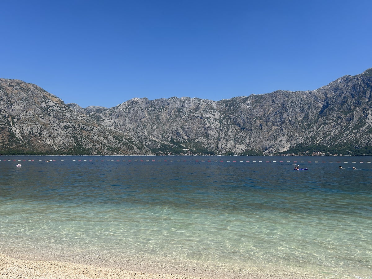 Beach and sea Hyatt Regency Kotor Bay