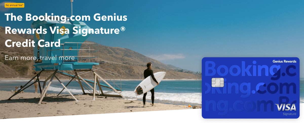 Booking.com new Genius Rewards credit card