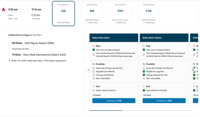 Capital One Travel flight fare options Capital One Travel flight fare options