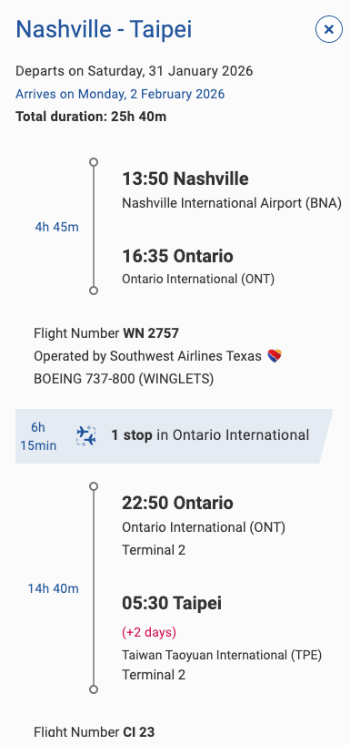 China Airlines Southwest Flights China Airlines Southwest Flights
