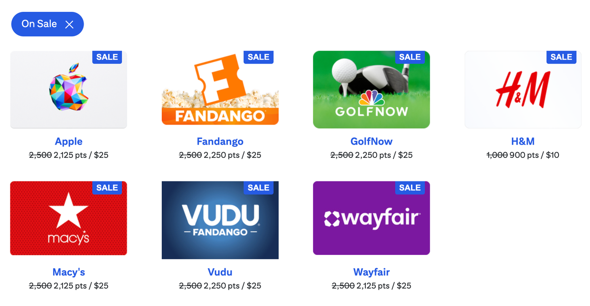 Citi gift card sale Aug 28 2025