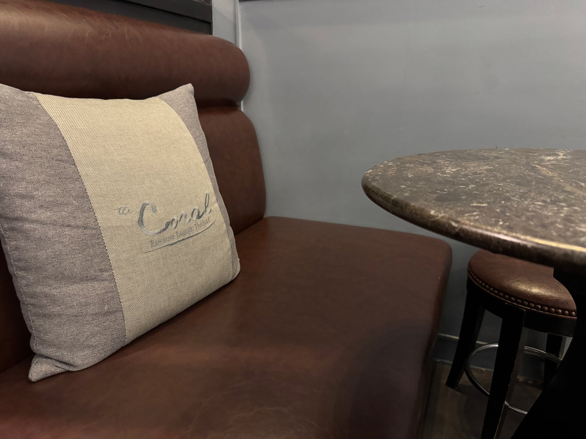 Coral Executive Lounge HKT pillow