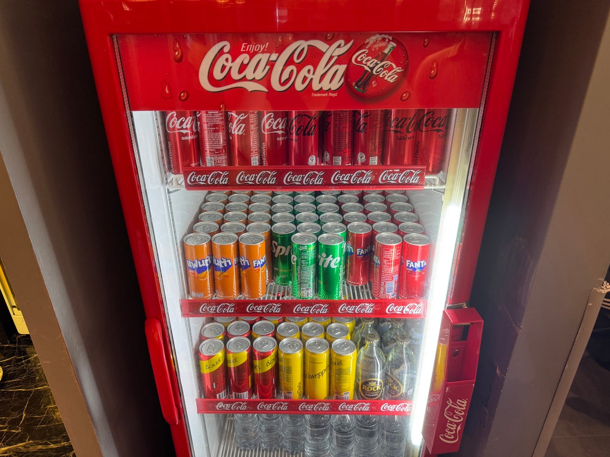 Coral Executive Lounge HKT soda