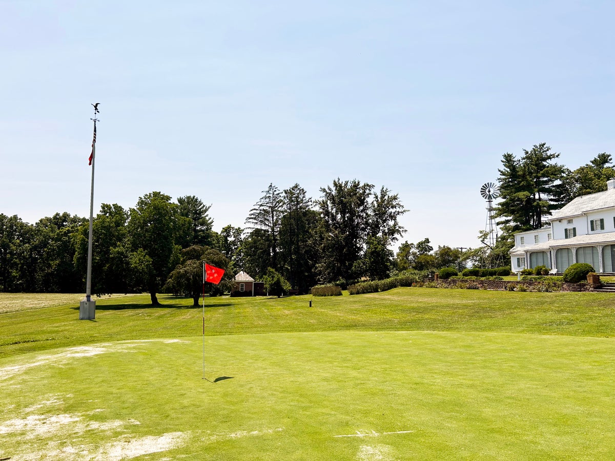 Eisenhower National Historic Site PGA putting green