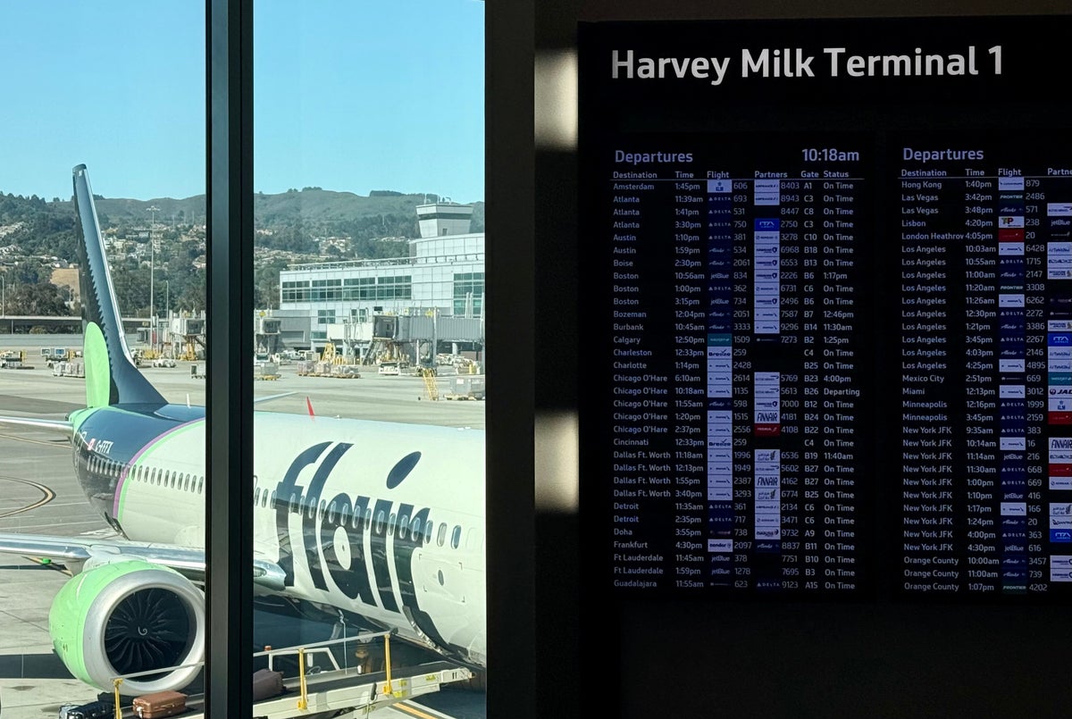 Flair Airlines Harvey Milk Terminal San Francisco SFO