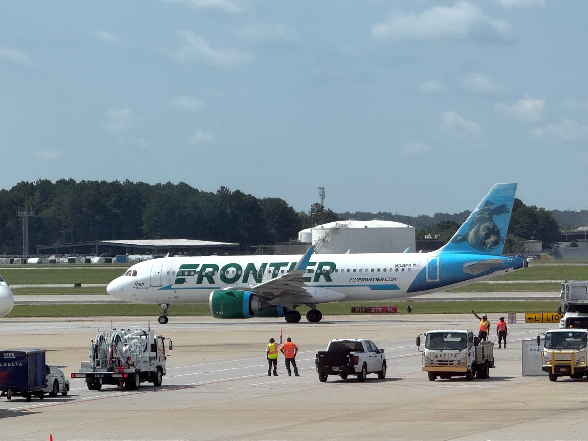 Frontier Airlines Airbus A320 at Atlanta ATL