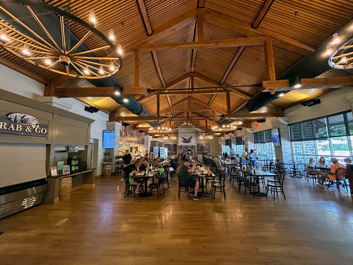 Gettysburg Visitor Center cafeteria