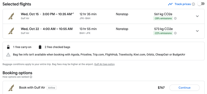Gulf Air round trip JFK BAH economy Gulf Air round trip JFK BAH economy